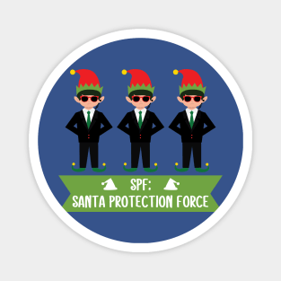 SPF Santa Protection Force Magnet